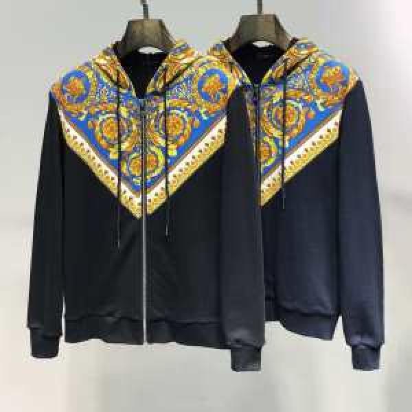 一番おしゃれ秋冬トレンド 先取り 2026/2026秋冬ファッション ヴェルサーチ VERSACE ブルゾン 2色可選