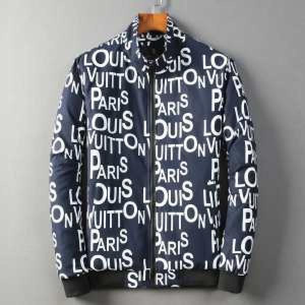 3色可選メンズ ダウンジャケット ファッショントレンドを早速チェック ルイ ヴィトン LOUIS VUITTON 2026秋冬流行ファション