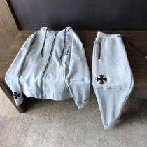 秋冬人気色おすすめCHROME HEARTS ZIP HOOD ジップ パーカー クロムハーツ スウェットシャツ ジャケット エレガント 限定セール