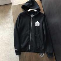 ストリートおしゃれCHROME HEARTS クロムハーツパーカーコピーカジュアルユニセックス最適ジップ スウェットシャツ コーデ