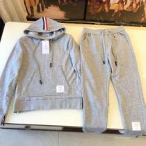 今季限定トムブラウン コピー4BAR アティキュレイト オーバーサイズ フーディースウェットシャツセットアップ THOM BROWNE