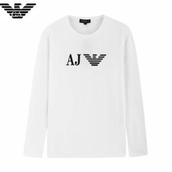 【2026秋冬】の注目トレンド アルマーニ ARMANI 長袖Tシャツ 3色可選 お洒落で秋冬注目トレンド