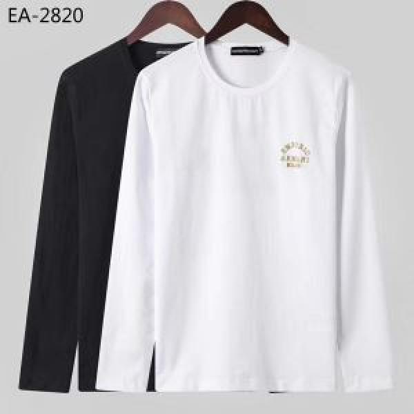 一番おしゃれ秋冬トレンド 2026秋冬トレンドデザイン アルマーニ ARMANI 長袖Tシャツ 2色可選