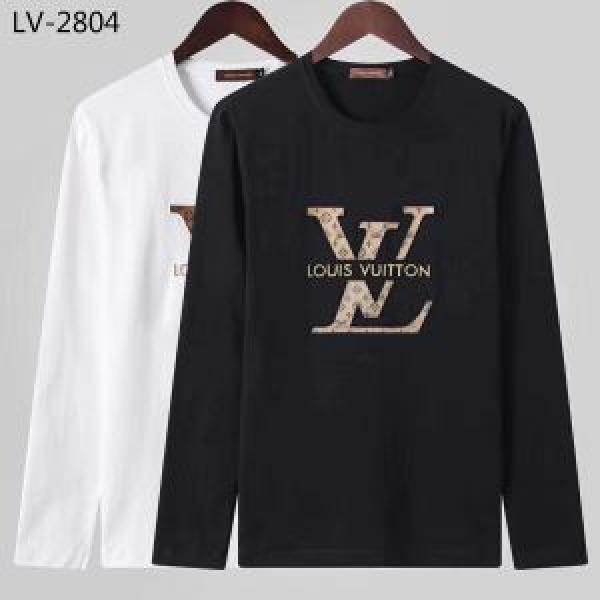2026秋冬トレンドデザイン 人気ファッション雑誌でも掲載 ルイ ヴィトン LOUIS VUITTON 長袖Tシャツ 2色可選