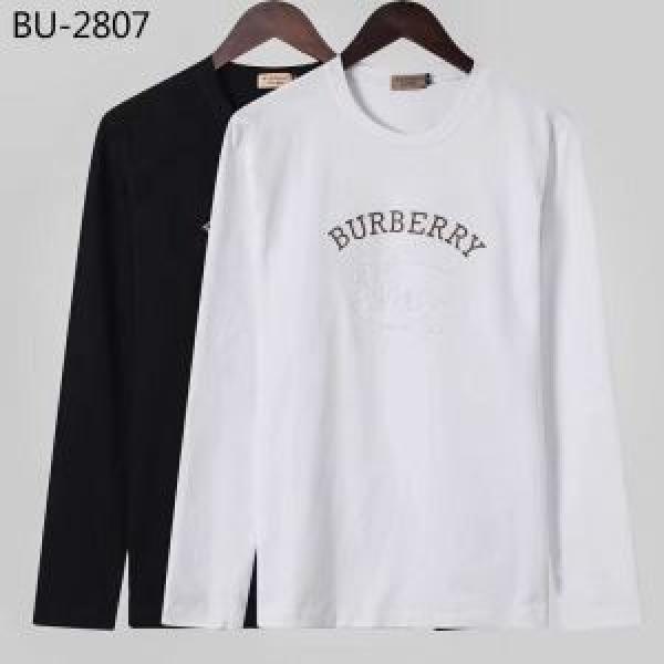 人気ファッション雑誌でも掲載 2026秋冬トレンドアイテム バーバリー BURBERRY 長袖Tシャツ 2色可選