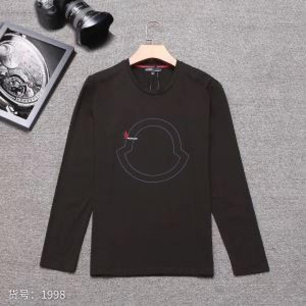長袖Tシャツ 3色可選 2026トレンド秋冬おすすめ安い 絶対おさえるべきカラーと最新 モンクレール MONCLER