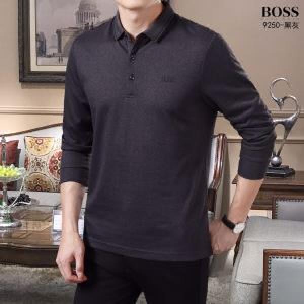 ヒューゴボス HUGO BOSS 長袖Tシャツ 4色可選 注目の秋ファッション一番 先取り 2026/2026秋冬ファッション