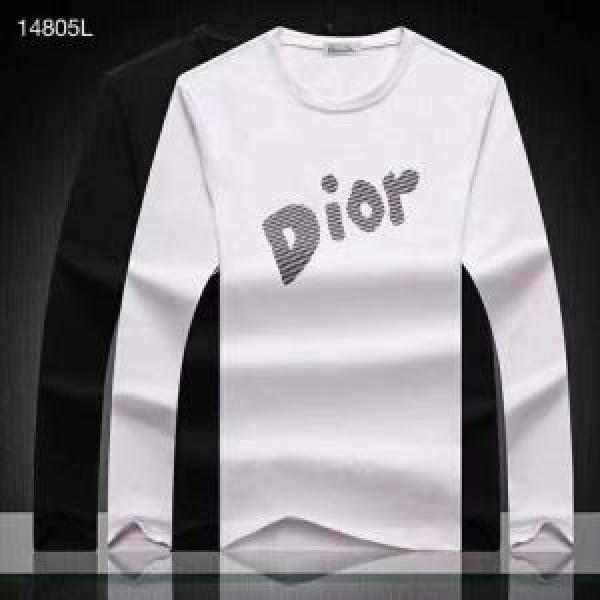 秋冬ファッションコーディネート 2026-2026秋冬のファッション ディオール DIOR 長袖Tシャツ 2色可選