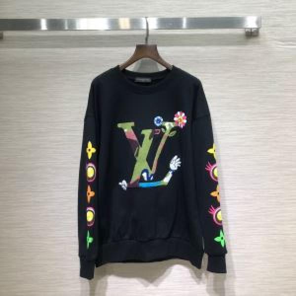 最高にCOOL秋冬新作　2色可選　ルイ ヴィトン LOUIS VUITTON　最速2026秋冬トレンドブランド　プルオーバーパーカー