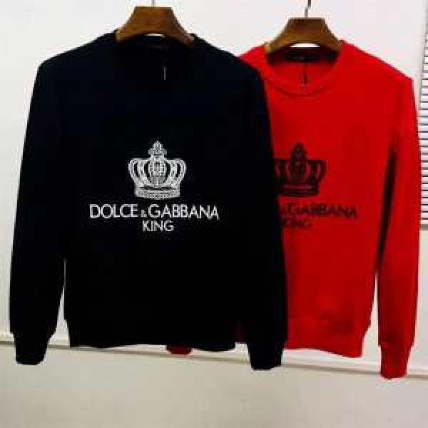 着心地も抜群大人ドルガバパーカーメンズ Dolce&Gabbana スウェットシャツ激安コピー オシャレコーデカジュアル風
