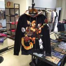 オススメトレンド秋冬コーデDolce&Gabbana KINGプリントドルガバコピー通販スウェットシャツ華やかな印象好評品