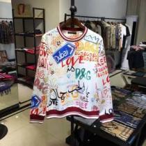 Dolce&Gabbanaスウェットシャツ メンズ 新作 おすすめプリントロゴ  人気ランキングブラン ドルガバ パーカー コピー 安い 通販