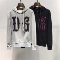 防寒性着心地抜群Dolce&Gabbanaスウェットパーカ コットン DGロゴ  エレガントウェアドルチェ＆ガッバーナ激安通販秋冬新作