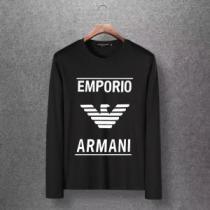 アルマーニ ARMANI 長袖Tシャツ 多色可選 今年の秋冬のトレンド激安セール 2026秋冬流行ファション