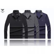 3色可選 長袖Tシャツ  アルマーニ ARMANI 2026トレンドファッション新品 活躍するトレンドアイテム