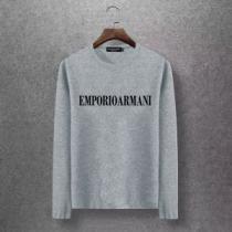 長袖Tシャツ 多色可選 2026秋冬トレンド押さえておきたい 秋にこれがはやりそう アルマーニ ARMANI