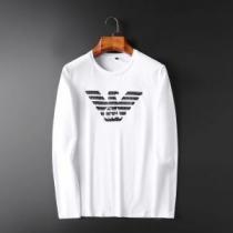 2色可選 長袖Tシャツ アルマーニ ARMANI 2026トレンドファッション新品 今から取り入れられるトレンド