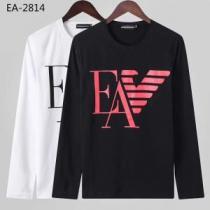 長袖Tシャツ 2色可選 着心地もなめらかで快適 2026-2026秋冬のファッション アルマーニ ARMANI
