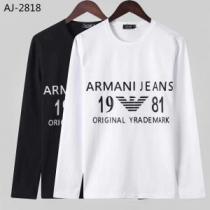 長袖Tシャツ 2色可選 2026秋に注目したい 最新秋冬トレンドをチェック アルマーニ ARMANI