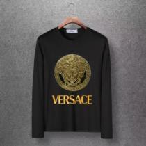 速報！2026年秋ファッショントレンド ヴェルサーチ VERSACE 長袖Tシャツ 4色可選 秋冬に大注目のカラー