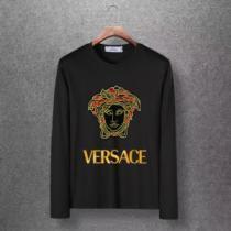 一番おしゃれ秋冬トレンド 最重要！2026秋冬トレンド ヴェルサーチ VERSACE 長袖Tシャツ 4色可選