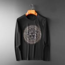 ヴェルサーチ VERSACE 長袖Tシャツ 2色可選 2026トレンドカラー秋冬セール 機能性が良くブランド新品