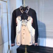 バーバリー BURBERRY シャツ 2色可選 2026トレンドアイテム激安 秋こそ楽しめるアイテム
