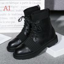 2色可選 2026-20秋冬トレンドファッション ディオール 最新秋冬トレンドをチェック DIOR レザーブーツ 秋冬流行りファション