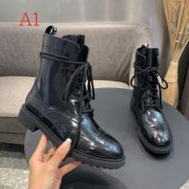3色可選 レザーブーツ とにかく完璧ブランド新作 ディオール秋服コーデ2026年版  DIOR 大胆なチェックの人気トレンド