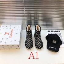 多色可選 秋ファションのトレンド レザーブーツ 2025秋のファッショントレンドはこれ ルイ ヴィトン LOUIS VUITTON