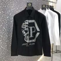 PHILIPP PLEIN フィリッププレイン シャツ コピー ブランド メンズ クラシック2026人気モデル秋冬コーデオシャレ長袖シャツ2色