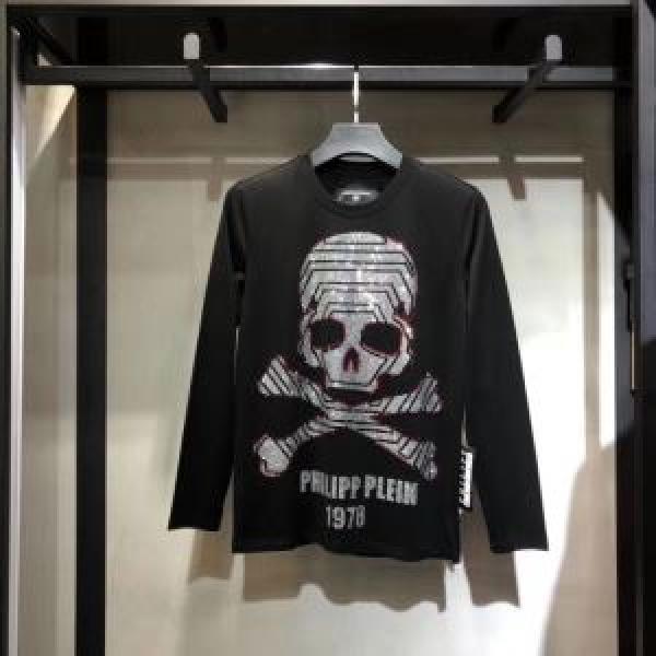 シンプルに着こなしたい フィリッププレイン 長袖/Tシャツ PHILIPP PLEIN 2026秋冬最安価格新品