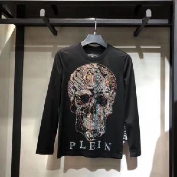 もちろん相性抜群 長袖/Tシャツ 2026新発売大歓迎秋冬新名品 PHILIPP PLEIN フィリッププレイン