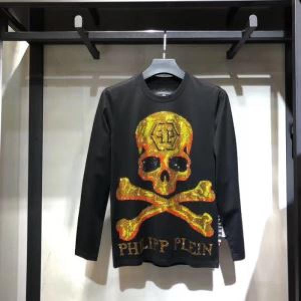 冬の人気ブランドとなった  PHILIPP PLEIN フィリッププレイン 2026秋冬最安価格新品 長袖/Tシャツ