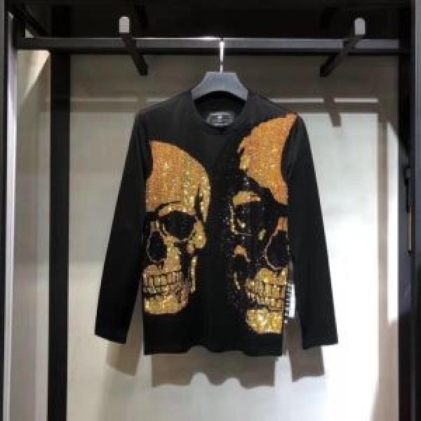 例年完売が相次ぐ秋冬新品 PHILIPP PLEIN フィリッププレイン 長袖/Tシャツ 2026新発売大歓迎秋冬新名品