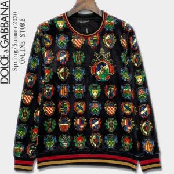 冬の爆買い定番新作  Dolce&Gabbana プルオーバーパーカー ドルチェ＆ガッバーナ 2026秋冬最重要アイテム
