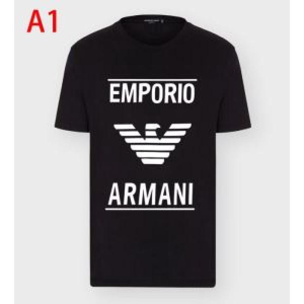 EMPORIO ARMANI アルマーニR-EA-MIX Tシャツコピー メンズ コーデ2026人気トレンド 新しいファッションの流れ 半袖 