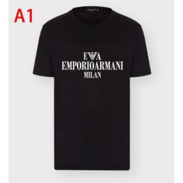 Emporio Armani Ｔシャツ おすすめ20SSトレンド アルマーニ スーパーコピー メンズ 半袖大人カジュアルトップス3G1TM4 1JHRZ 