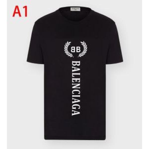 多色可選 BALENCIAGA 今なお素敵なアイテムだ バレンシアガ  半袖Tシャツおしゃれに大人の必見