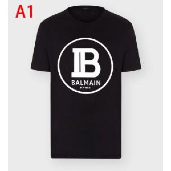 多色可選　お値段もお求めやすい バルマン 2026話題の商品 BALMAIN 半袖Tシャツランキング1位