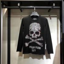 シンプルに着こなしたい フィリッププレイン 長袖/Tシャツ PHILIPP PLEIN 2026秋冬最安価格新品