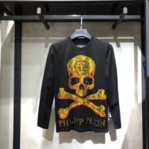 冬の人気ブランドとなった  PHILIPP PLEIN フィリッププレイン 2026秋冬最安価格新品 長袖/Tシャツ