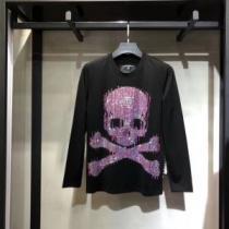 2025秋、イチオシ上品 PHILIPP PLEIN フィリッププレイン 肌寒い日の強い味方 長袖/Tシャツ