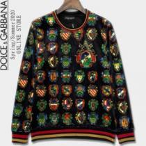 冬の爆買い定番新作  Dolce&Gabbana プルオーバーパーカー ドルチェ＆ガッバーナ 2026秋冬最重要アイテム