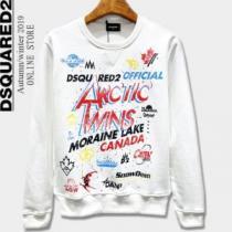 2026秋断然ブランド推し 2色可選 DSQUARED2 ディースクエアード人が羨ましい秋冬新作 プルオーバーパーカー