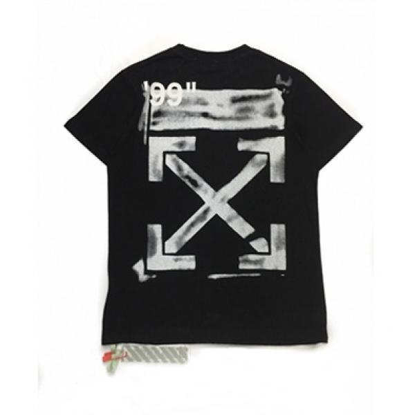 2026SSのトレンド商品 Off-White オフホワイト 半袖Tシャツ off-white 19ss】 OW 19ss 2色可選 夏らしい季節感