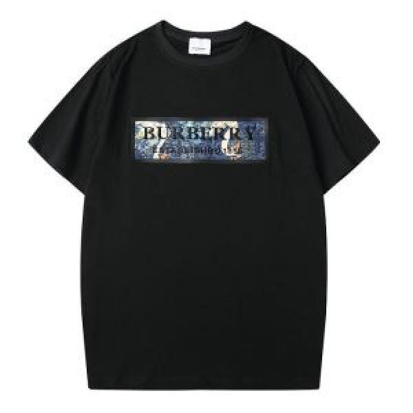 2色可選バーバリー オススメのアイテムを見逃すな　BURBERRY　コーデの完成度を高める　半袖Tシャツ