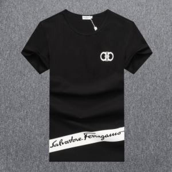 半袖Tシャツ 3色可選 今季の主力おすすめ サルヴァトーレフェラガモ FERRAGAMO差をつけたい人にもおすすめ