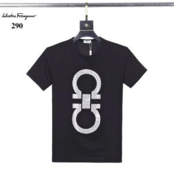 2026年春限定 3色可選 サルヴァトーレフェラガモ FERRAGAMO 春夏コレクション新品 半袖Tシャツ