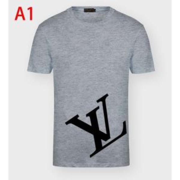 普段使いにも最適なアイテム 多色可選 半袖Tシャツ ストリート感あふれ ルイ ヴィトン LOUIS VUITTON